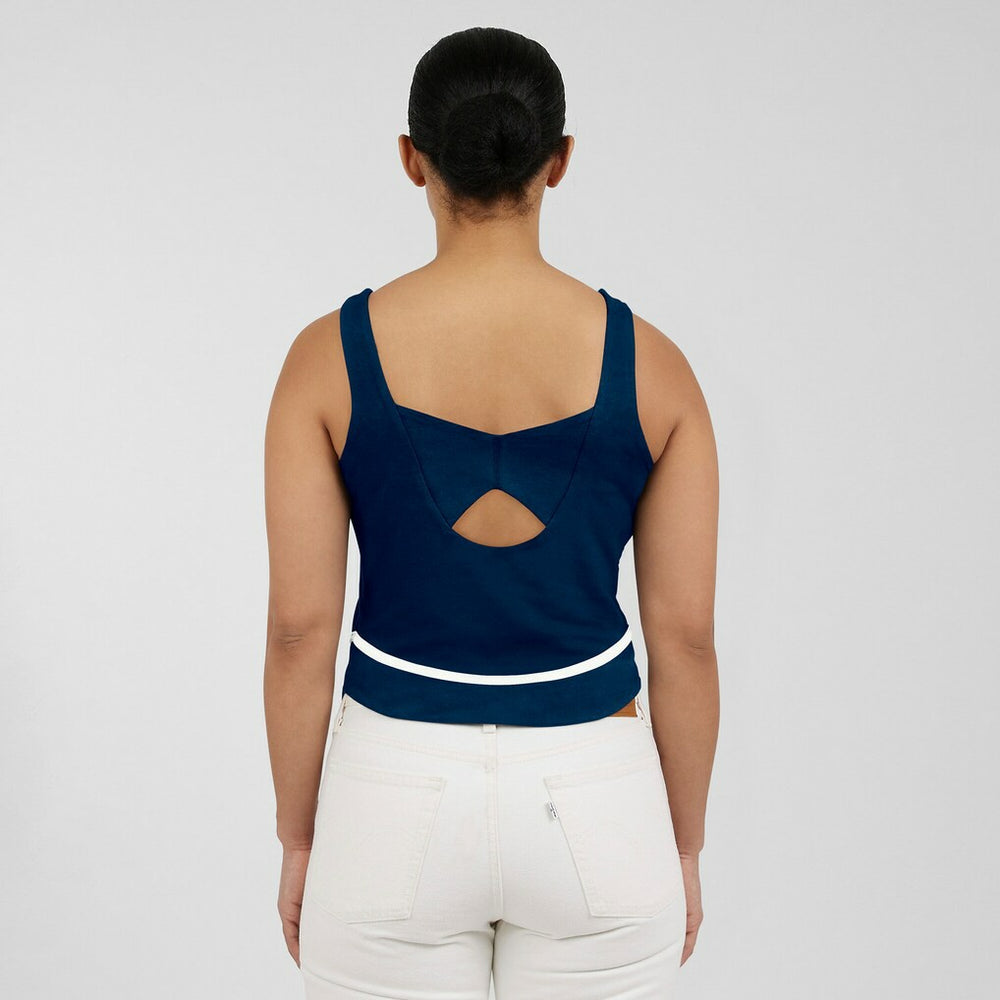 WEAR by Erin Andrews Women's Square Neck Tank Top - Dallas Cowboys