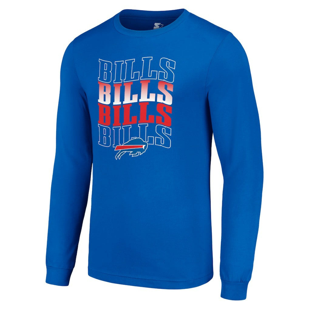 Starter Team Name Graphic Long Sleeve T-Shirt - Buffalo Bills