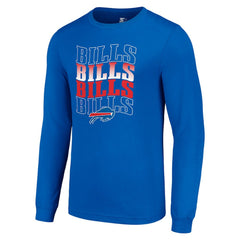 Starter Team Name Graphic Long Sleeve T-Shirt - Buffalo Bills