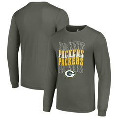 Starter Team Name Graphic Long Sleeve T-Shirt - Green Bay Packers