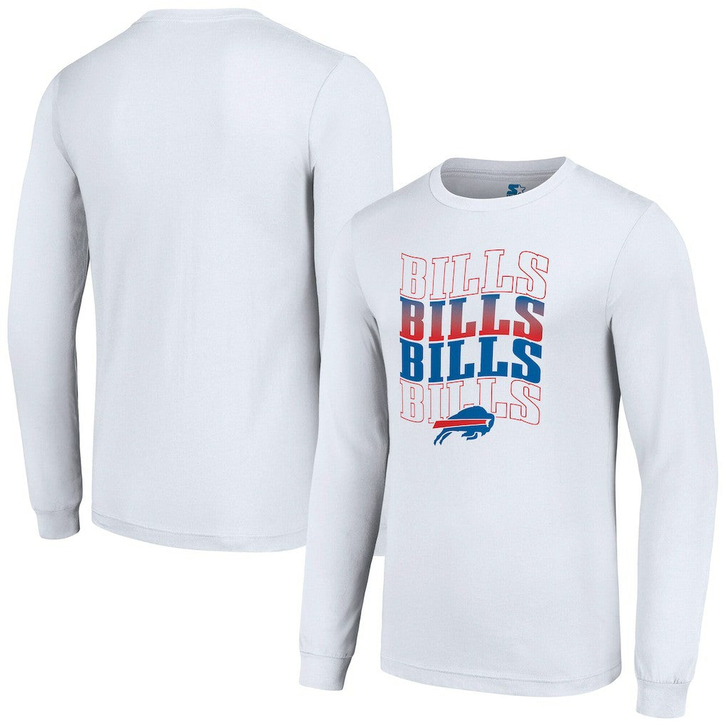 Starter Team Name Graphic Long Sleeve T-Shirt - Buffalo Bills