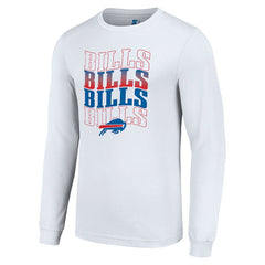 Starter Team Name Graphic Long Sleeve T-Shirt - Buffalo Bills