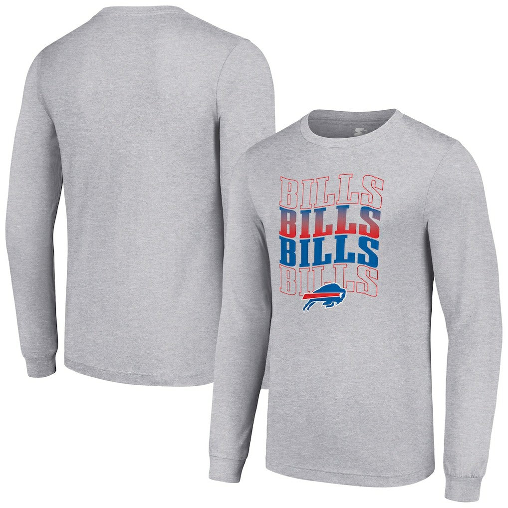 Starter Team Name Graphic Long Sleeve T-Shirt - Buffalo Bills