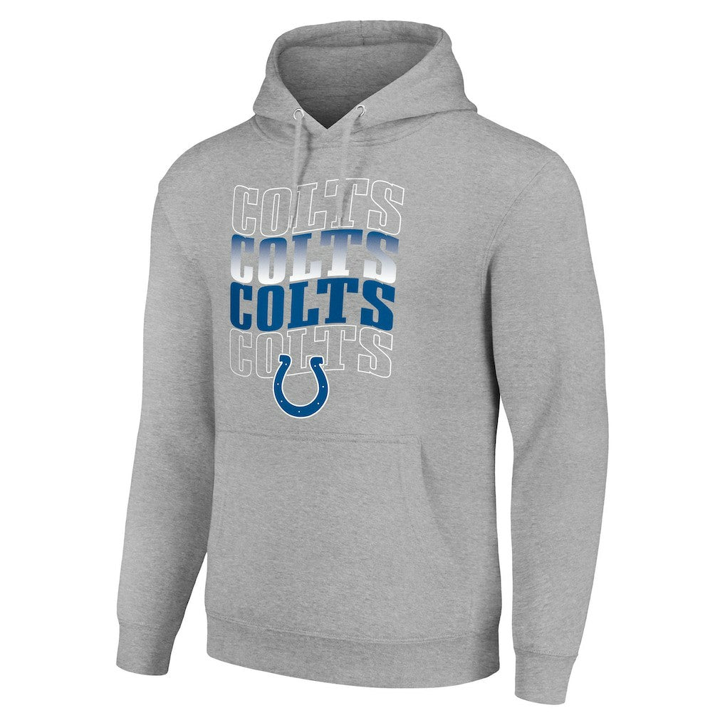 Starter Four Team Name Logo Fleece Pullover Hoodie - Indianapolis Colts