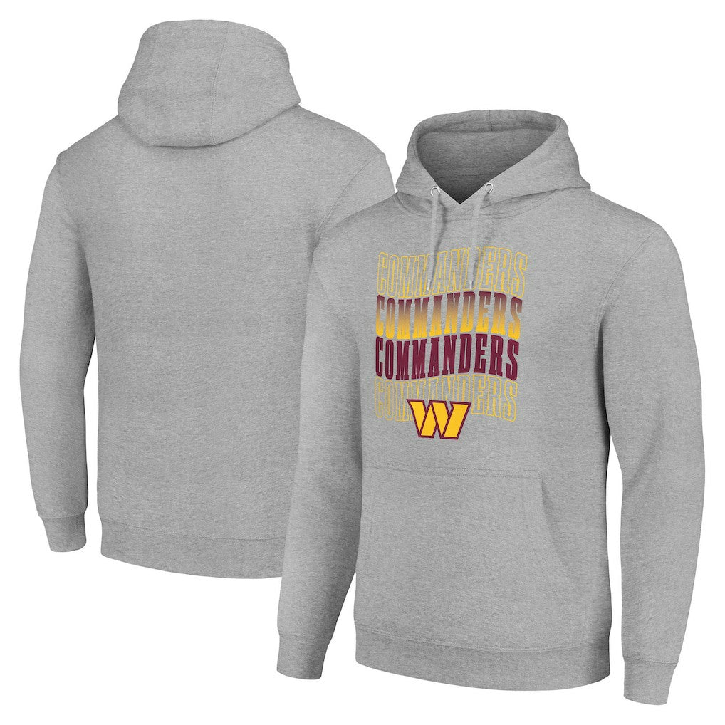Starter Four Team Name Logo Fleece Pullover Hoodie - Washington Commanders