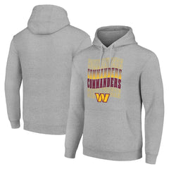 Starter Four Team Name Logo Fleece Pullover Hoodie - Washington Commanders