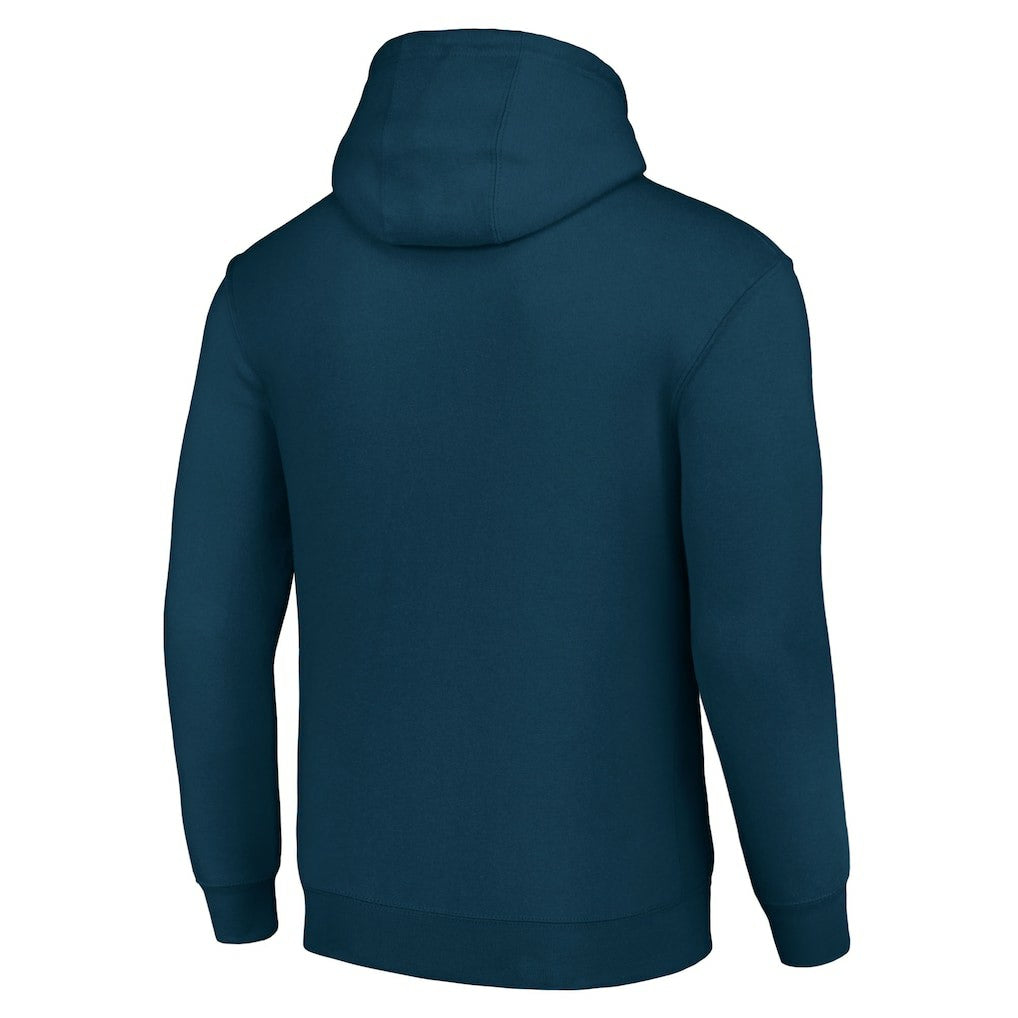 Starter Four Team Name Logo Fleece Pullover Hoodie - Denver Broncos