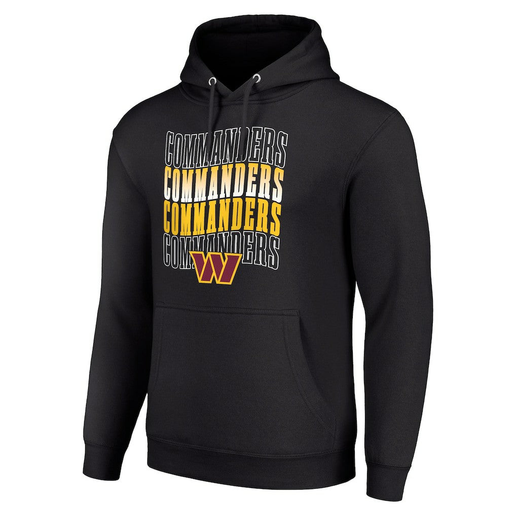 Starter Four Team Name Logo Fleece Pullover Hoodie - Washington Commanders