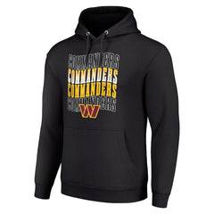 Starter Four Team Name Logo Fleece Pullover Hoodie - Washington Commanders