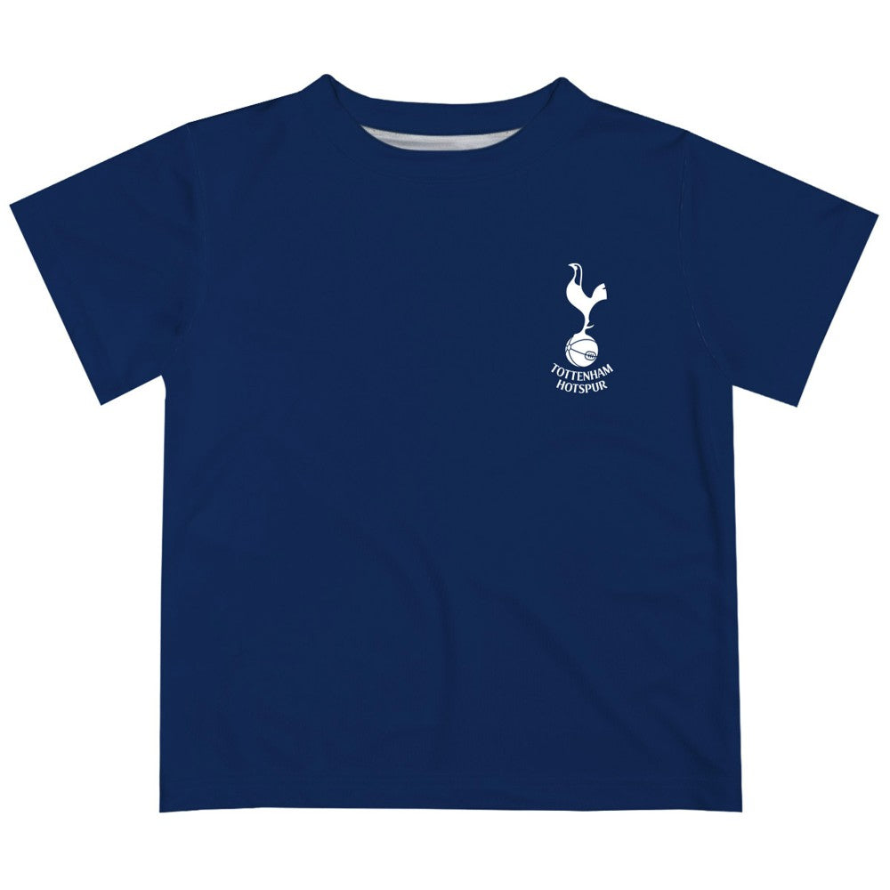 Tottenham Hotspur Vive La Fete Youth Impressions Artwork T-Shirt -  Navy