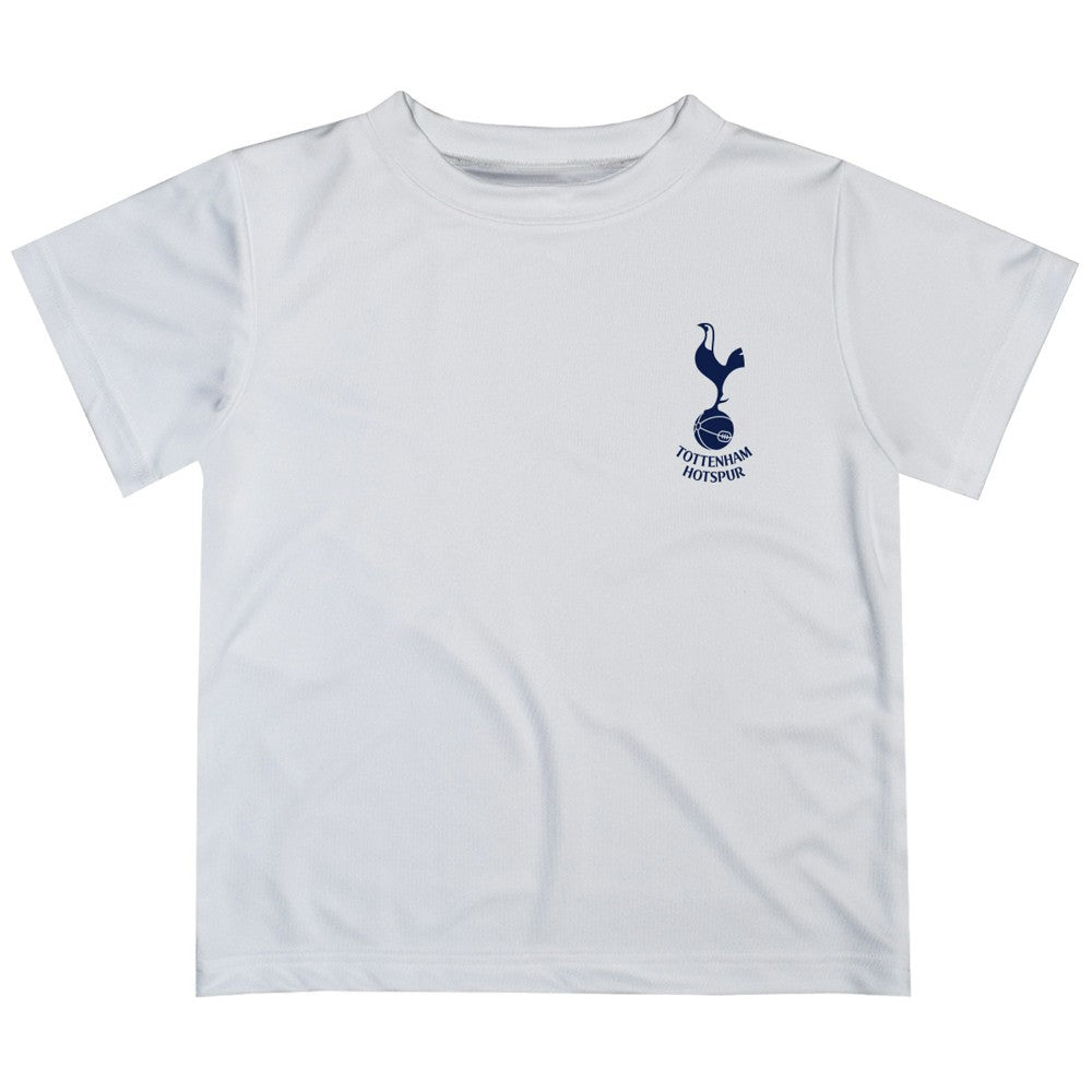 Tottenham Hotspur Vive La Fete Youth Impressions Artwork T-Shirt -  White