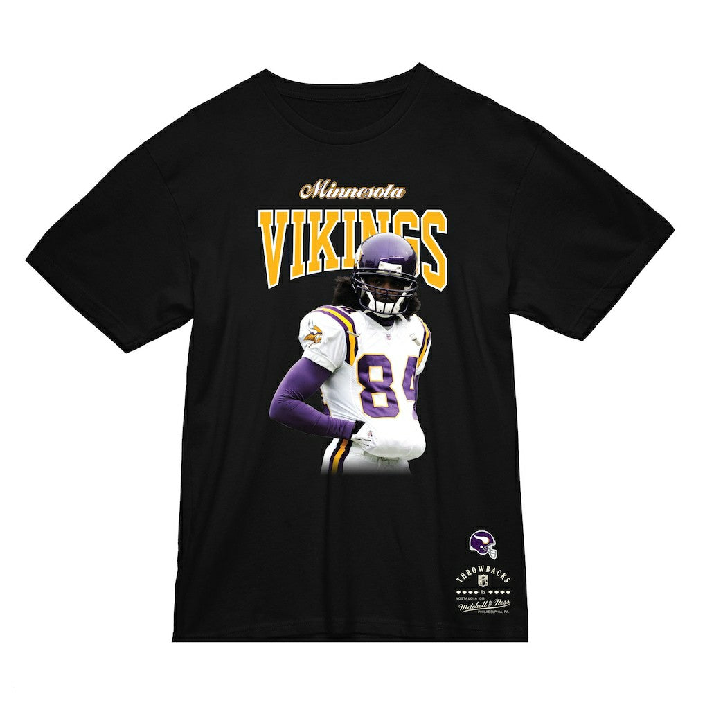 Randy Moss  Sideline Retired Player T-Shirt - Minnesota Vikings