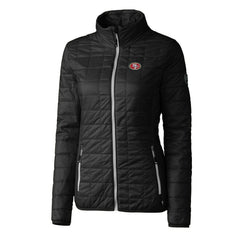 Cutter & Buck Women's Rainier PrimaLoft Eco Insulated Full-Zip Puffer Jacket - San Francisco 49ers