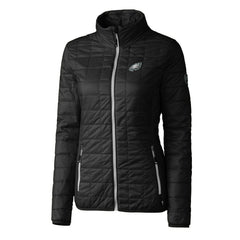 Cutter & Buck Women's Rainier PrimaLoft Eco Insulated Full-Zip Puffer Jacket - Philadelphia Eagles