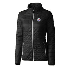 Cutter & Buck Women's Rainier PrimaLoft Eco Insulated Full-Zip Puffer Jacket - Pittsburgh Steelers