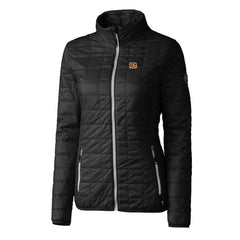 Cutter & Buck Women's Rainier PrimaLoft Eco Insulated Full-Zip Puffer Jacket - Cincinnati Bengals