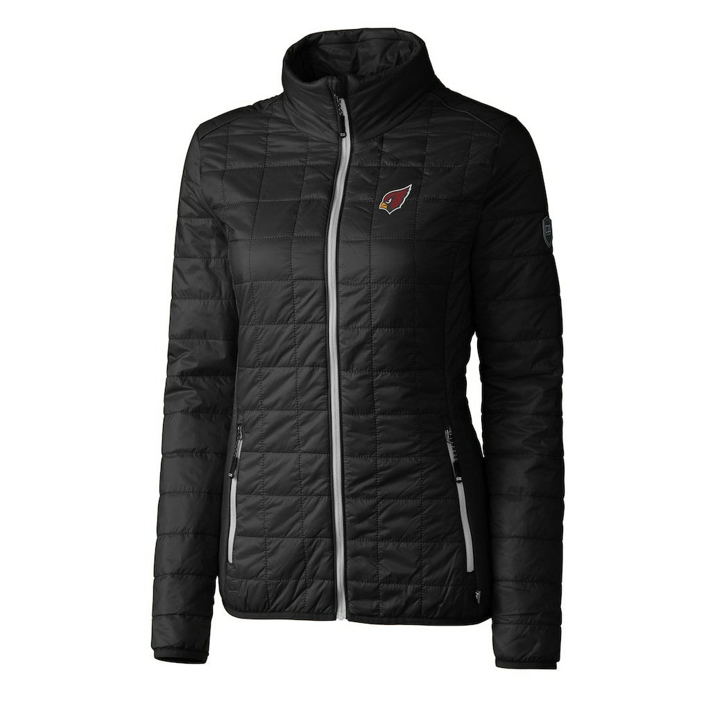 Cutter & Buck Women's Rainier PrimaLoft Eco Insulated Full-Zip Puffer Jacket - Arizona Cardinals