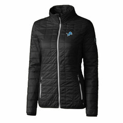 Cutter & Buck Women's Rainier PrimaLoft Eco Insulated Full-Zip Puffer Jacket - Detroit Lions