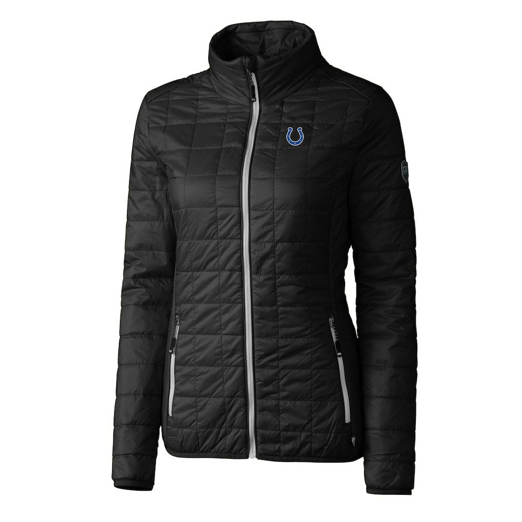 Cutter & Buck Women's Rainier PrimaLoft Eco Insulated Full-Zip Puffer Jacket - Indianapolis Colts