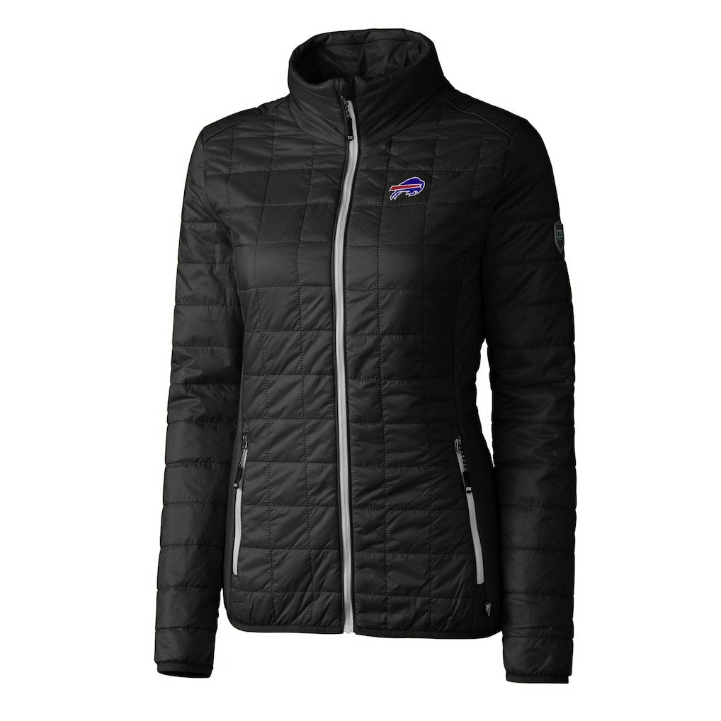 Cutter & Buck Women's Rainier PrimaLoft Eco Insulated Full-Zip Puffer Jacket - Buffalo Bills