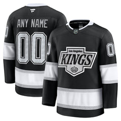 NHL Black Los Angeles Kings Fanatics Home Premium Custom Jersey