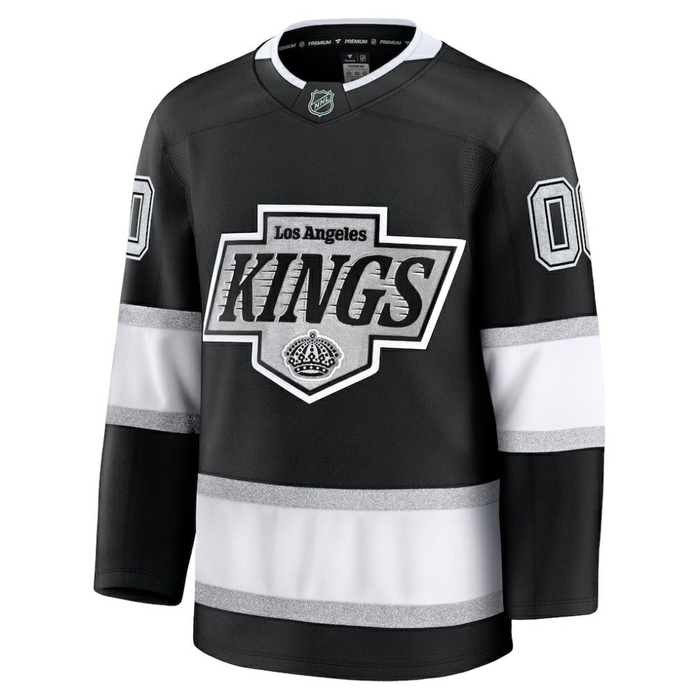 NHL Black Los Angeles Kings Fanatics Home Premium Custom Jersey