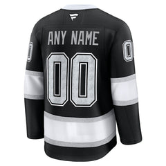 NHL Black Los Angeles Kings Fanatics Home Premium Custom Jersey
