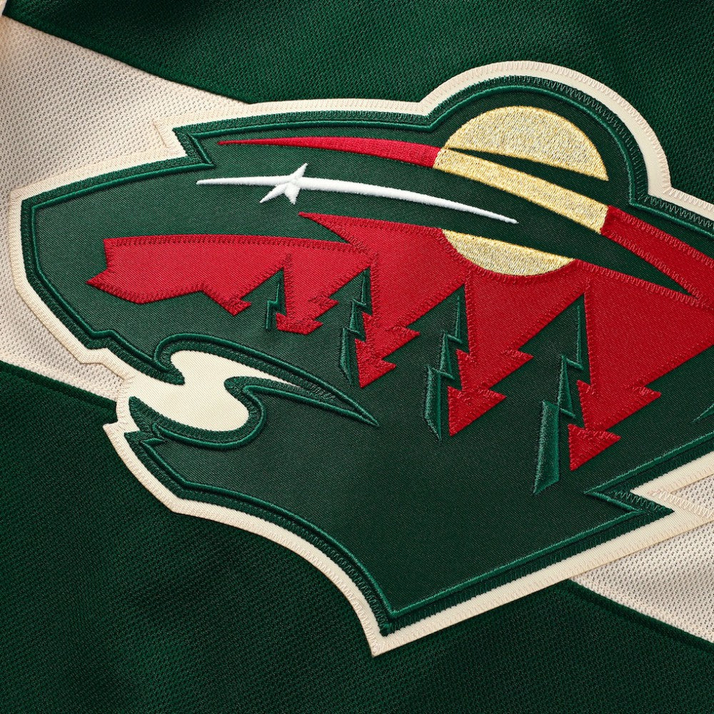NHL Green Minnesota Wild Fanatics Home Premium Custom Jersey