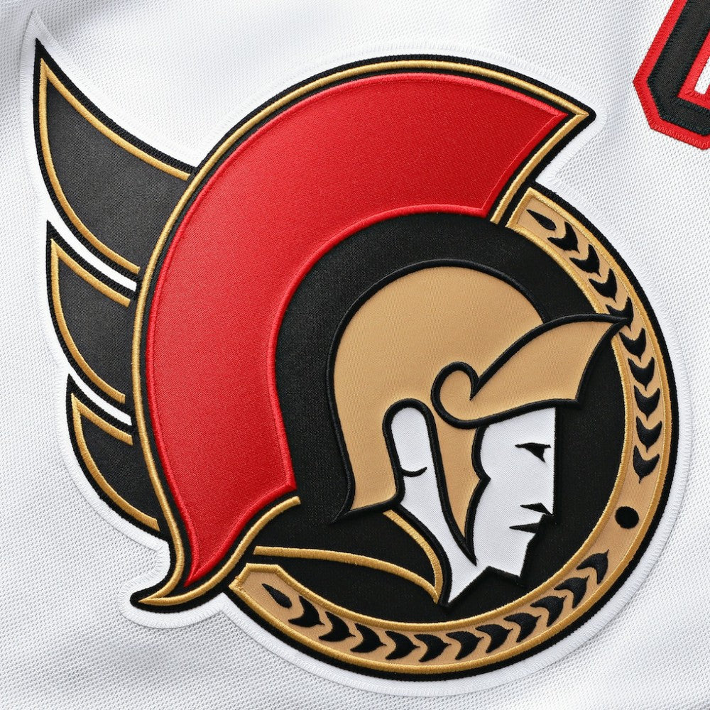 NHL White Ottawa Senators Fanatics Away Premium Custom Jersey