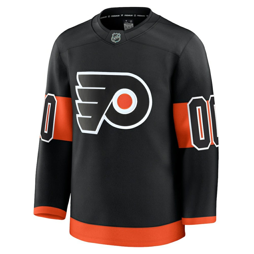NHL Black Philadelphia Flyers Fanatics Alternate Premium Custom Jersey