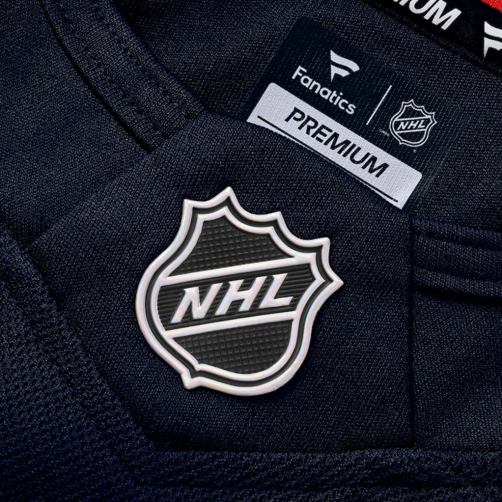 NHL Deep Sea Blue Seattle Kraken Fanatics Home Premium Custom Jersey