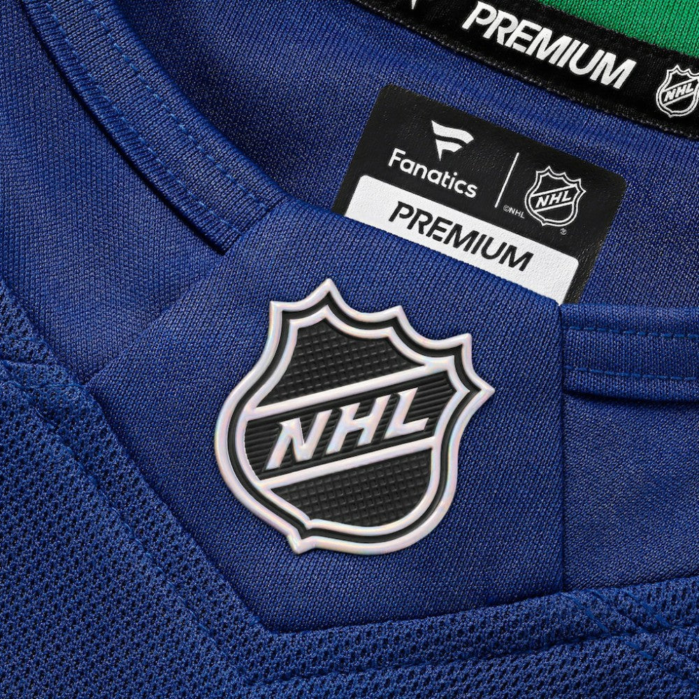 NHL Blue Vancouver Canucks Fanatics Home Premium Custom Jersey
