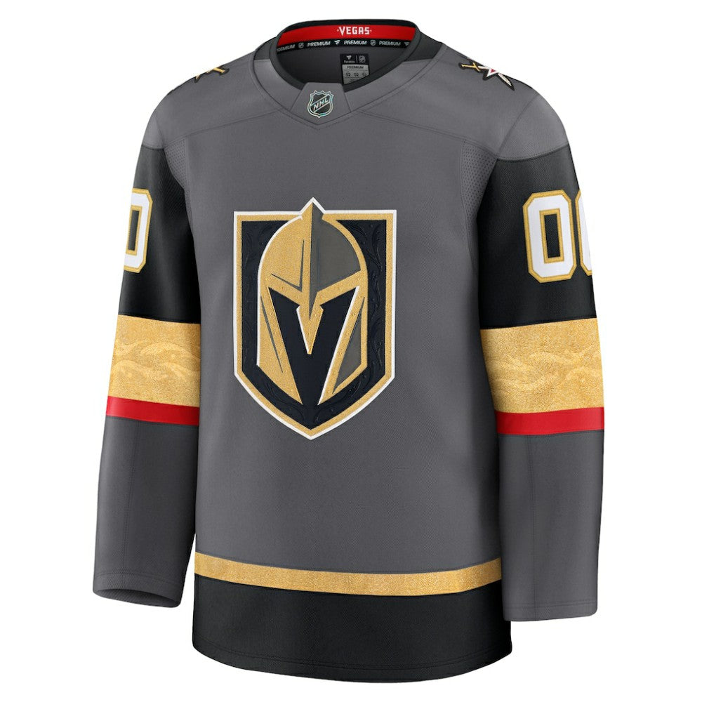 NHL Gray Vegas Golden Knights Fanatics Alternate Premium Custom Jersey
