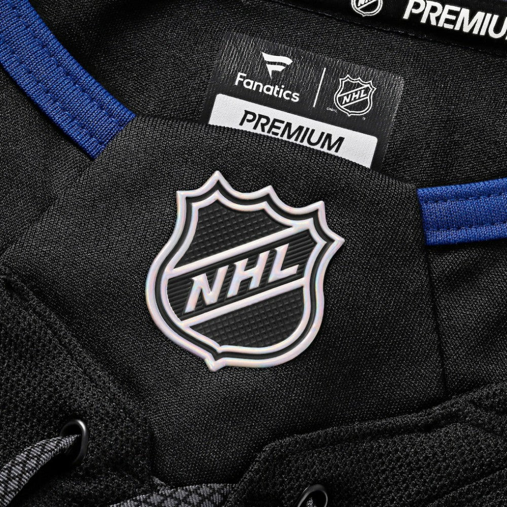 NHL Black Tampa Bay Lightning Fanatics Alternate Premium Custom Jersey