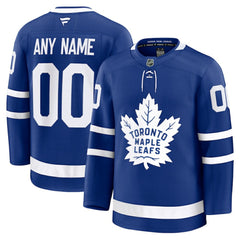 NHL Blue Toronto Maple Leafs Fanatics Home Premium Custom Jersey