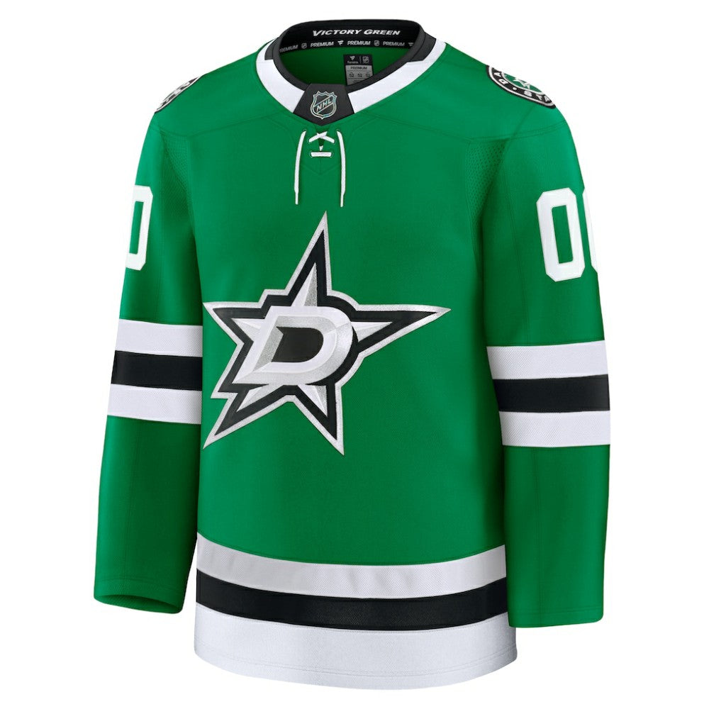 NHL Kelly Green Dallas Stars Fanatics Home Premium Custom Jersey