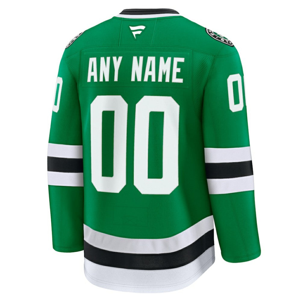 NHL Kelly Green Dallas Stars Fanatics Home Premium Custom Jersey
