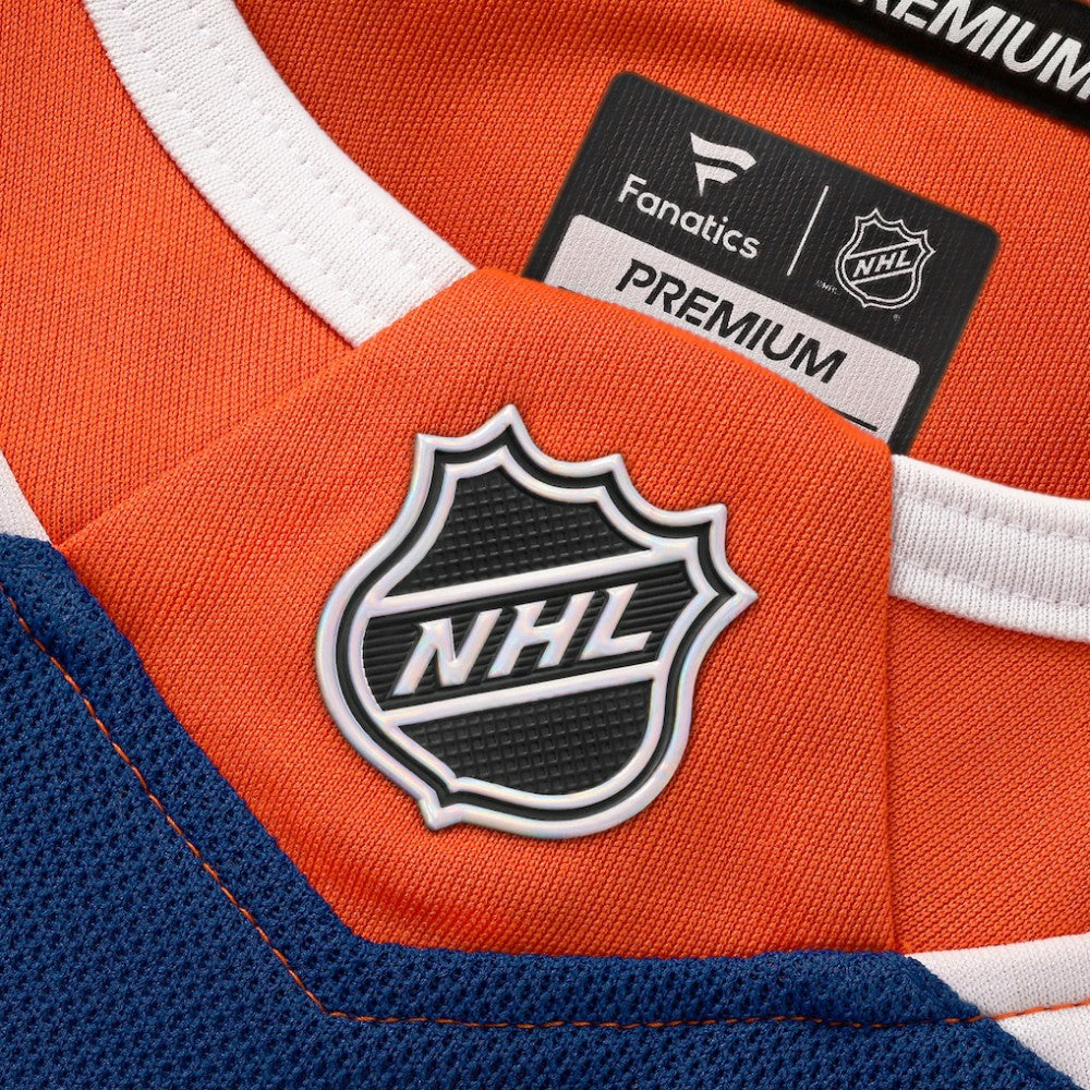 NHL Royal Edmonton Oilers Fanatics Home Premium Custom Jersey