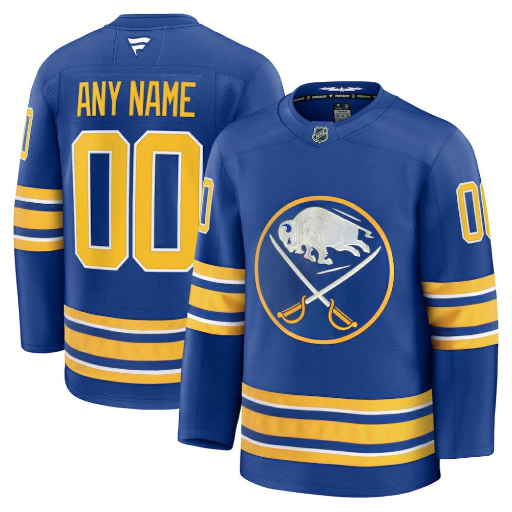 NHL Royal Buffalo Sabres Fanatics Home Premium Custom Jersey