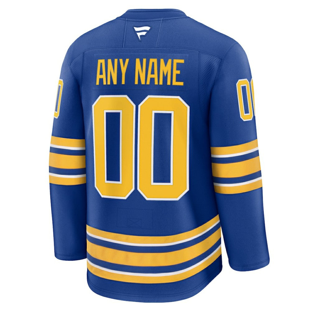 NHL Royal Buffalo Sabres Fanatics Home Premium Custom Jersey