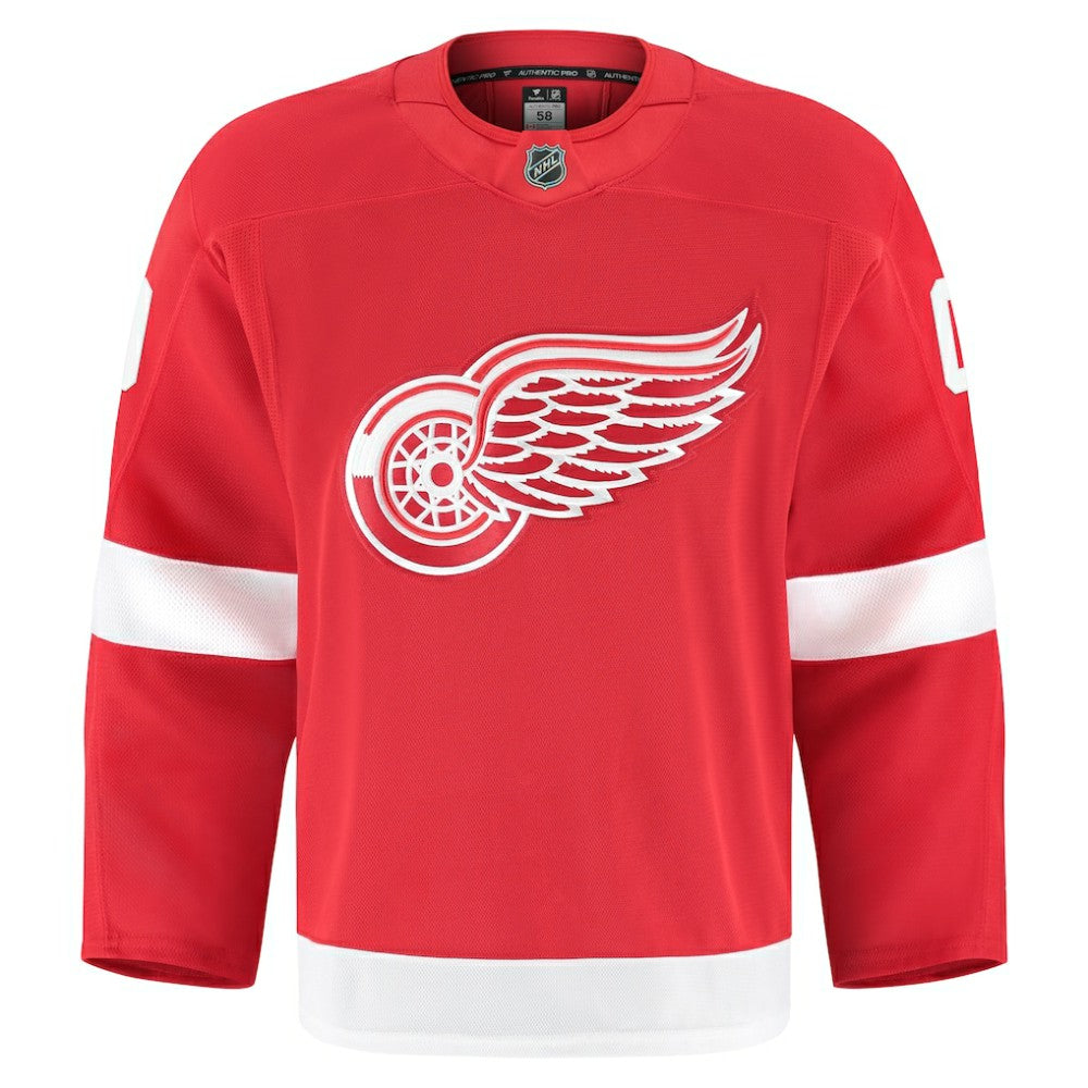 NHL Red Detroit Red Wings Fanatics Home Authentic Pro Custom Jersey