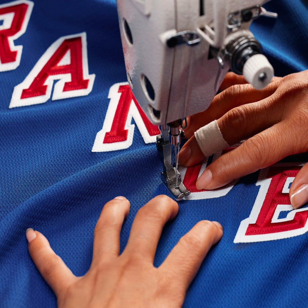 NHL Royal New York Rangers Fanatics Home Authentic Pro Custom Jersey