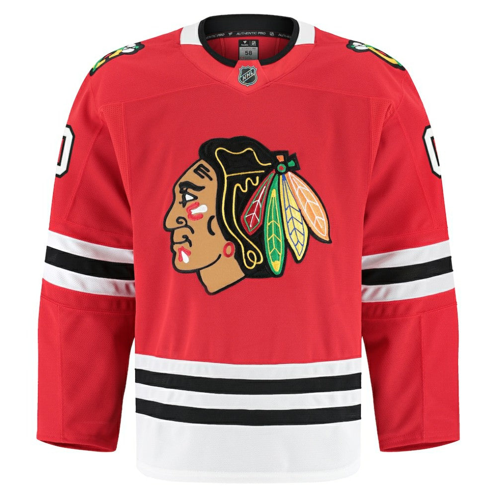NHL Red Chicago Blackhawks Fanatics Home Authentic Pro Custom Jersey