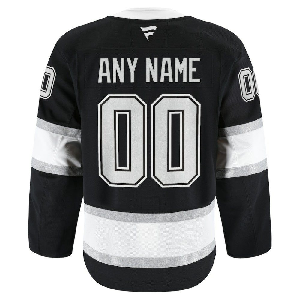 NHL Black Los Angeles Kings Fanatics Home Authentic Pro Custom Jersey