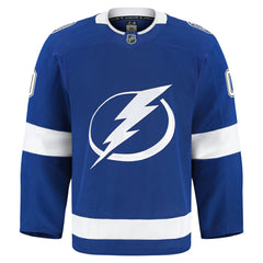 NHL Blue Tampa Bay Lightning Fanatics Home Authentic Pro Custom Jersey