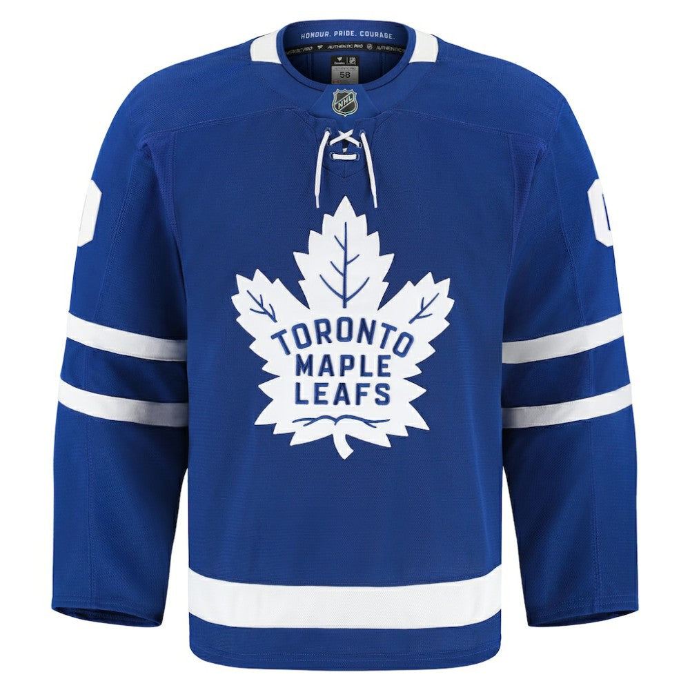 NHL Blue Toronto Maple Leafs Fanatics Home Authentic Pro Custom Jersey