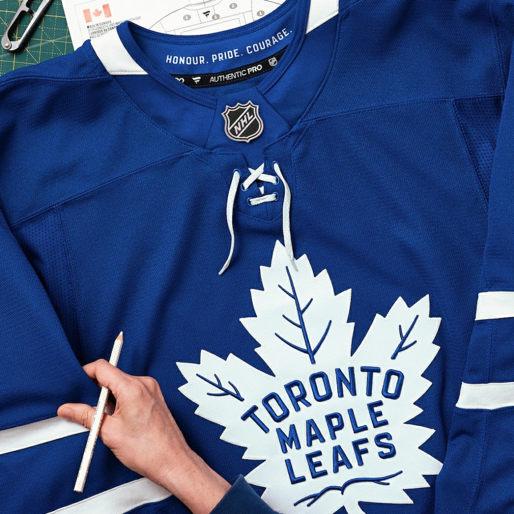 NHL Blue Toronto Maple Leafs Fanatics Home Authentic Pro Custom Jersey
