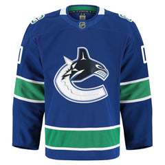 NHL Blue Vancouver Canucks Fanatics Home Authentic Pro Custom Jersey