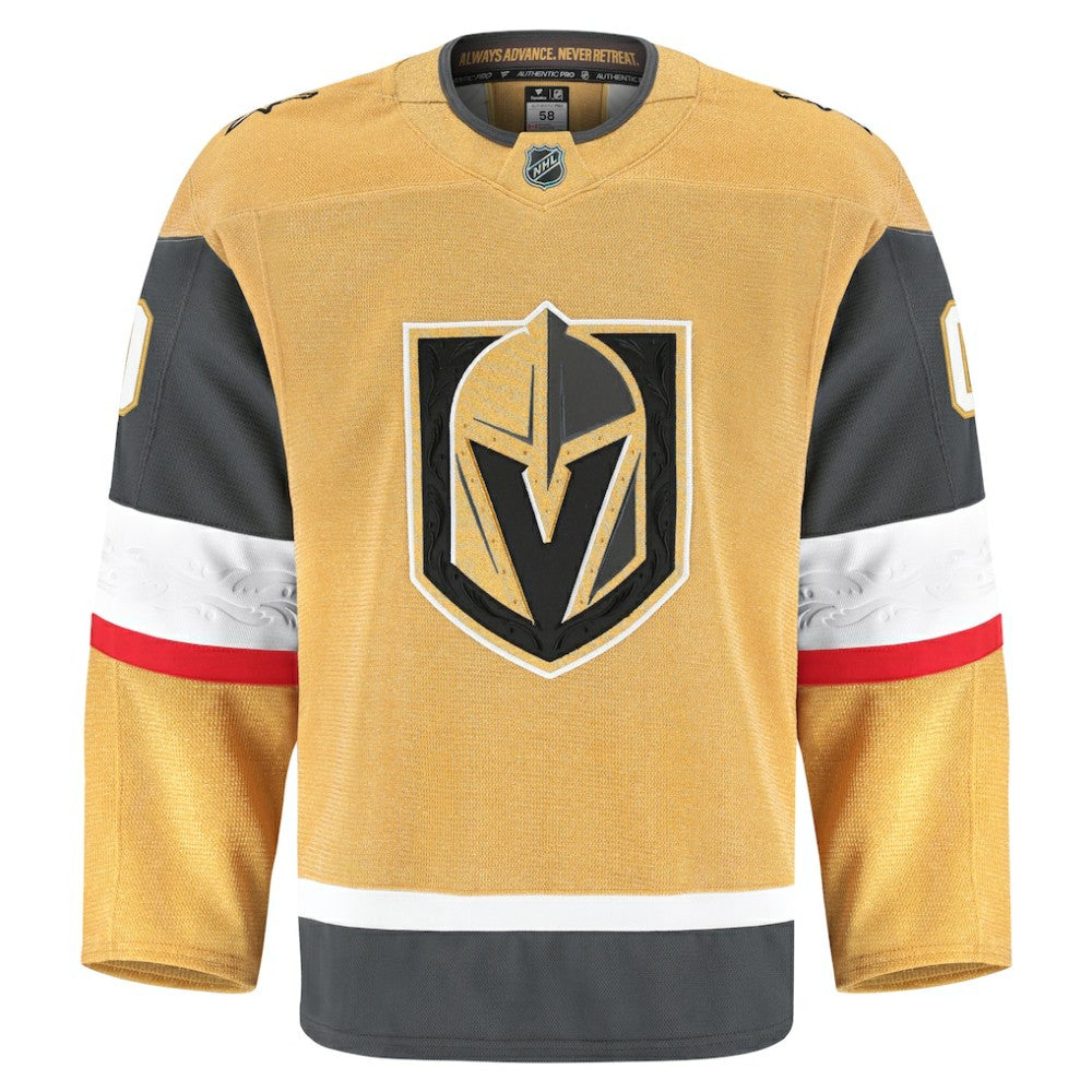 NHL Gold Vegas Golden Knights Fanatics Home Authentic Pro Custom Jersey