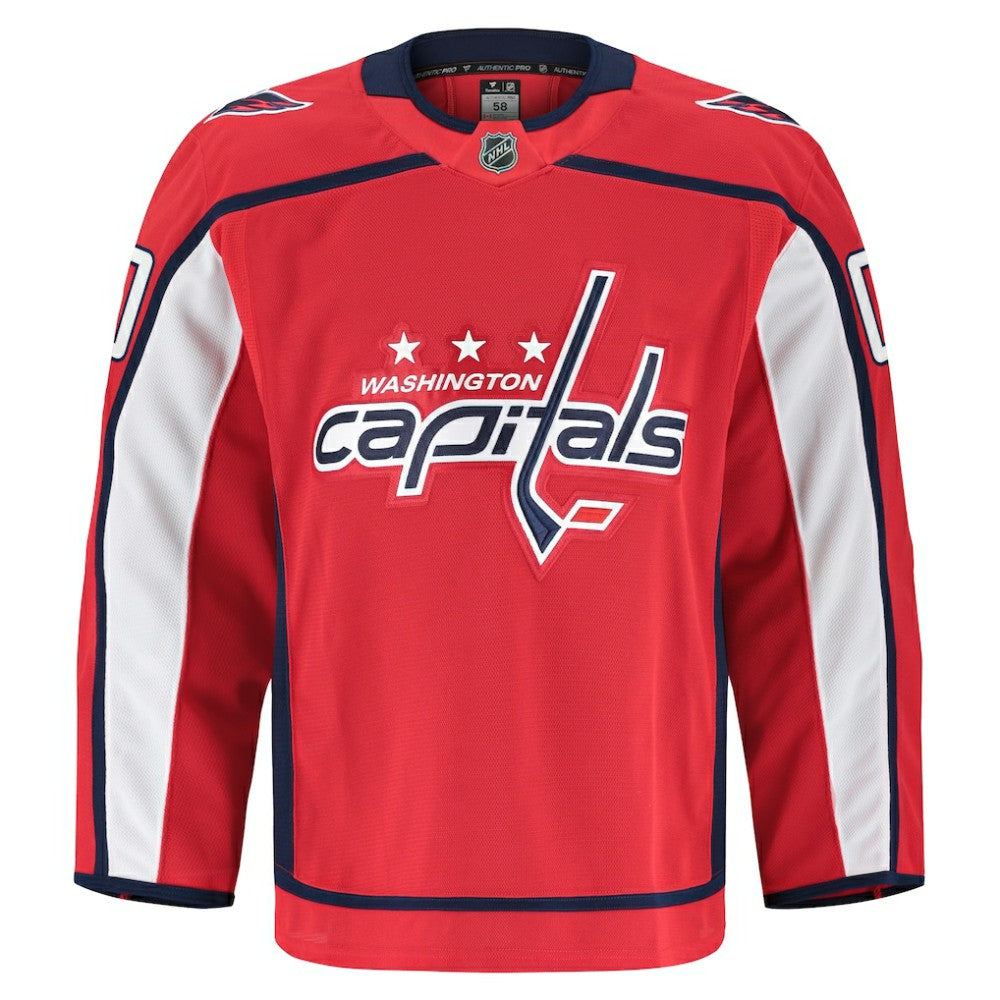 NHL Red Washington Capitals Fanatics Home Authentic Pro Custom Jersey